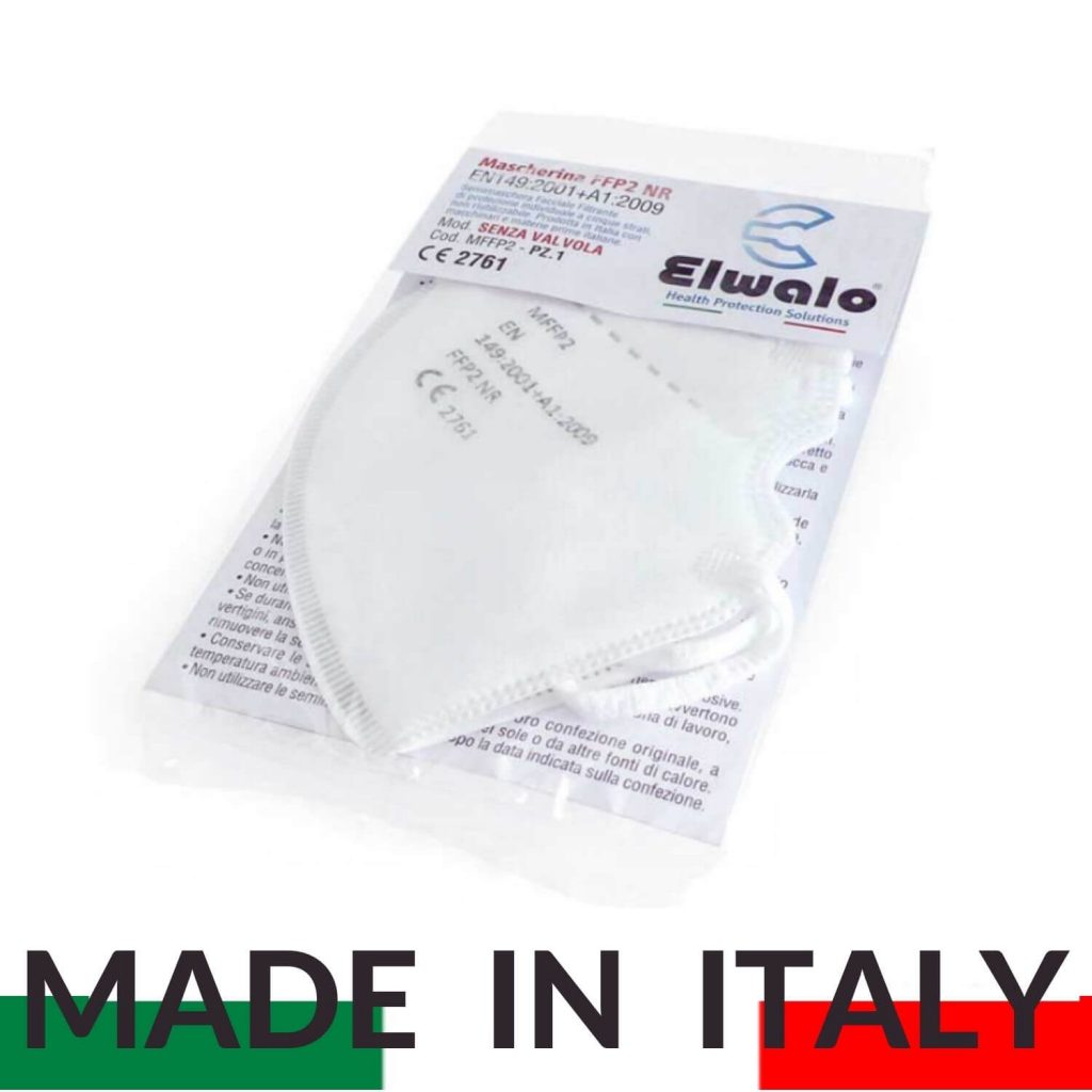 ffp2 made in Italy comoda