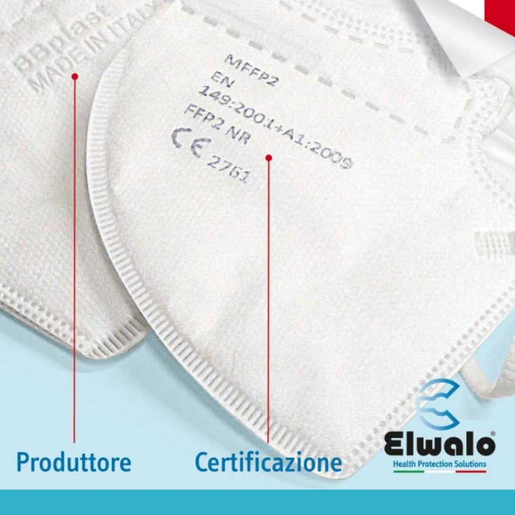 ffp2 made in Italy comoda
