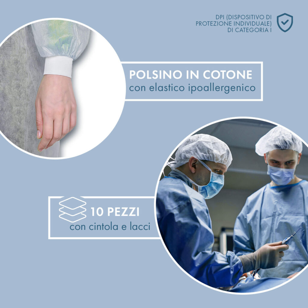 Camice visitatore protezione pagamento alla consegna