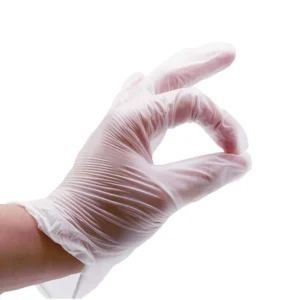 guanti vinile trasparente