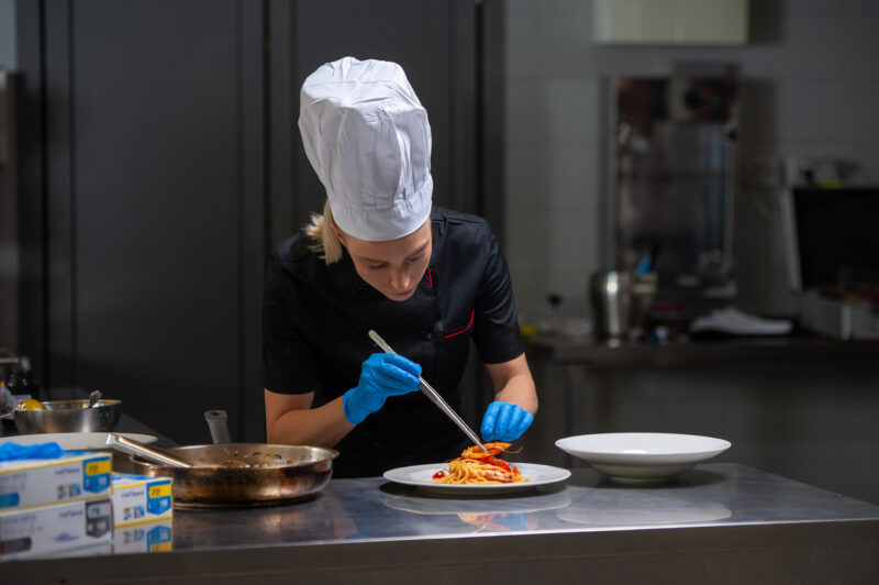 Guanti In Nitrile Senza Polvere Reflexx 72 Food Line – gr. 3,5 (M)