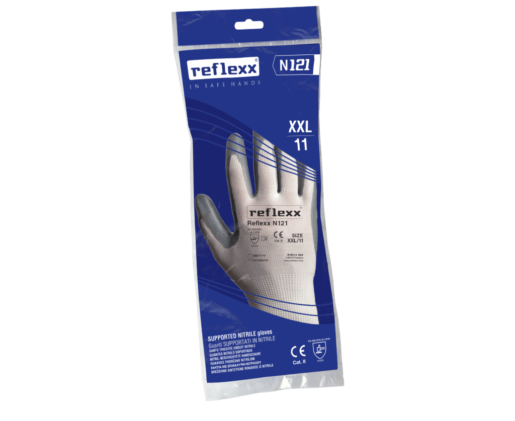 Guanti Supportati In Nitrile Reflexx N121