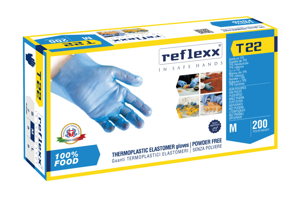 Guanti Termoplastici Elastomeri (TPE) Reflexx T22 – gr. 2,0 (M)